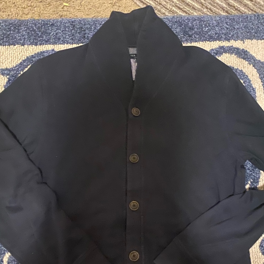 Men’s | Cardigan Sweater | Size: 4 | Color: Navy